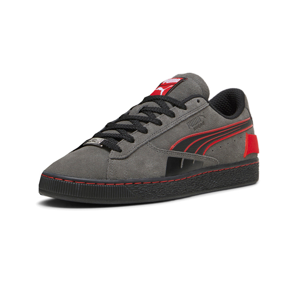 F1 Suede T Lace Up Sneakers