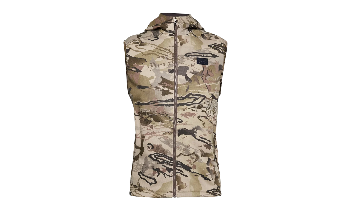 Rut Fleece Vest Hoodie "Barren Camo AFS / Black" 1356288 999