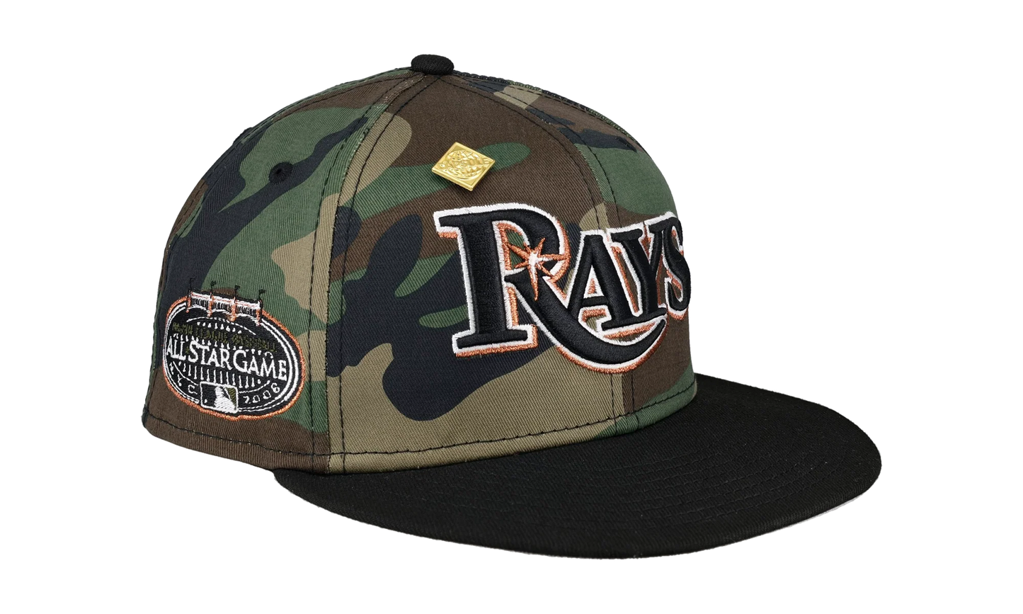 59FIFTY Tampa Bay Rays 2008 All Star Game Patch Fitted Hat "Camo" NE386