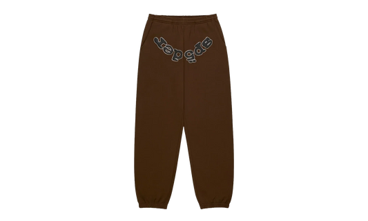 Rhinestone OG Logo Sweatpants "Brown" SP5der305