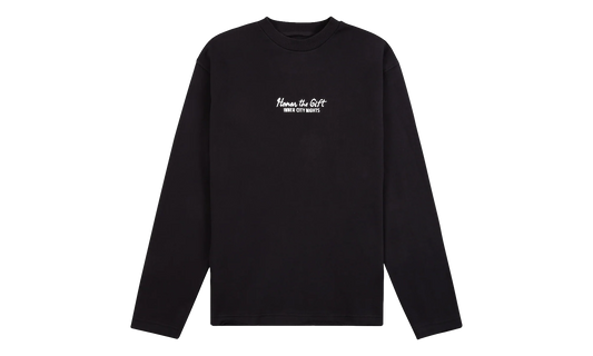 1988 Drive In Long-Sleeve Crewneck "Black" HTG250452 BLAC