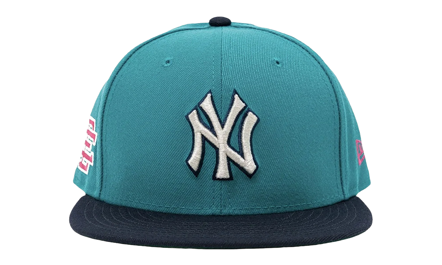 59FIFTY MLB NY YANKEES FITTED HAT "ERIC EMANUEL - Green/ Navy" EE431