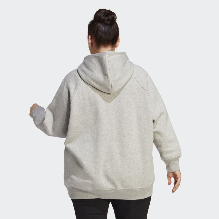 Women's adidas ALL SZN Fleece Boyfriend Hoodie (Plus Size)