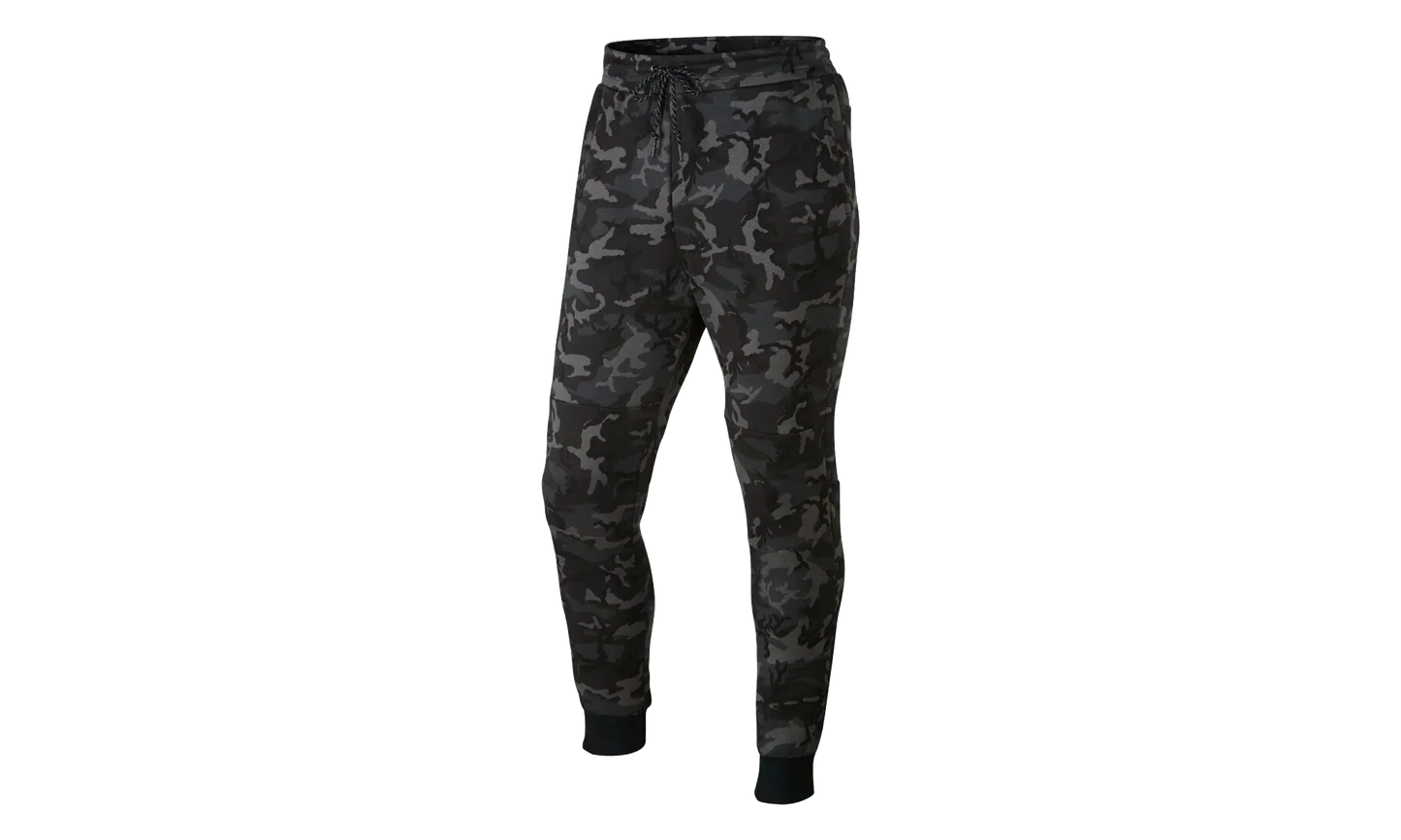 Tech Fleece Camo Men’s Sweatpant "Medium Ash" 682852 233