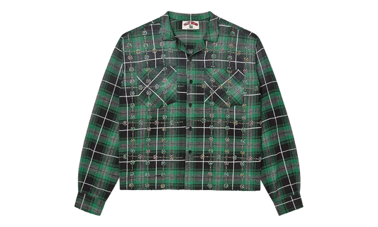 Grinch Gems Flannel "Green" VAL136