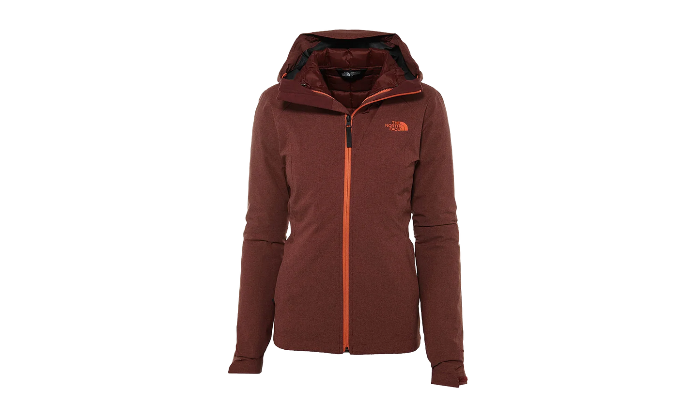 Thermoball Triclimate Jacket WMNS "Barolo Red Heather" A2TDK E0H