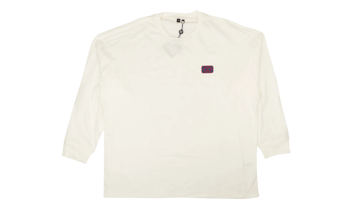 Cozy Long Sleeve Tee "White" 95 OCY 1038