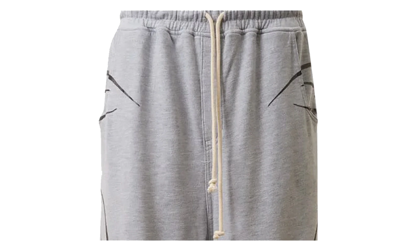 Tribal Flame Sweatpants "Grey" HSR267