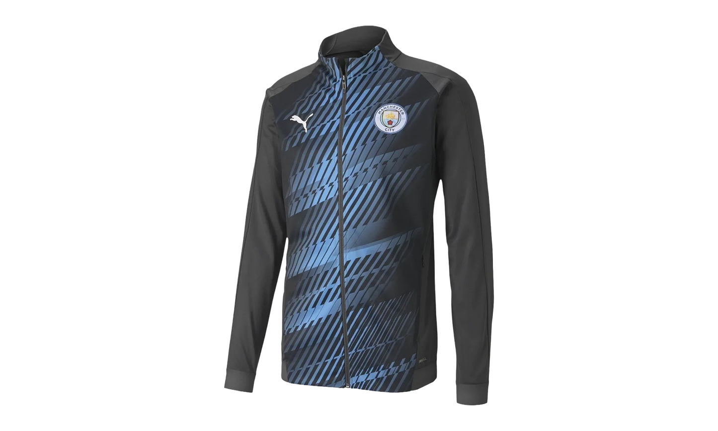 MCFC Stadium League Jacket "Asphalt / Team Light Blue" 756807 25