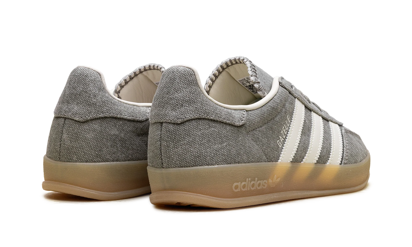 Gazelle Indoor WMNS "Silver Pebble Off White Canvas" IH7033
