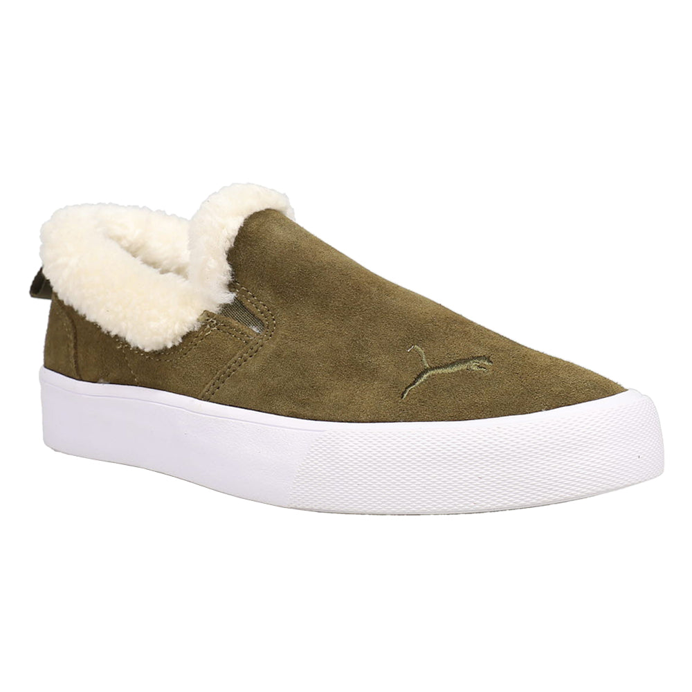 Bari Comfort Shearling Slip On Sneakers