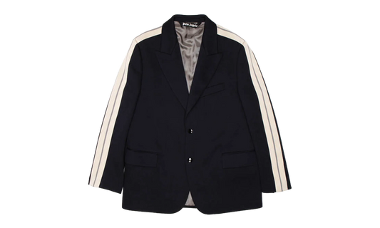 Single Breasted Side Stripe Blazer "Navy" PMEN016F21FAB0014637