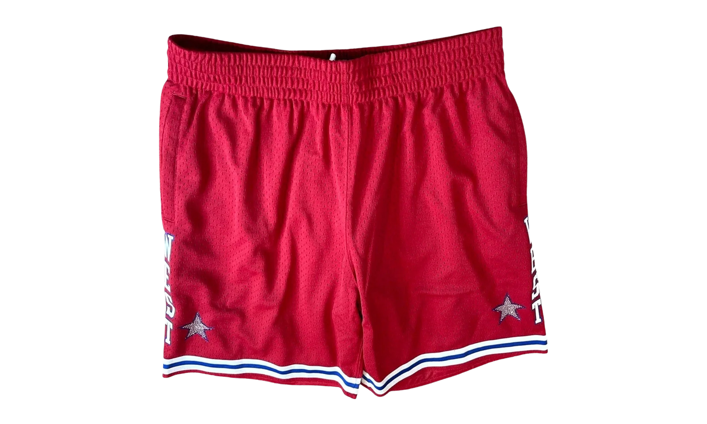 NBA Rhinestone Swingman Shorts "1988 All-Star - Red" SMSHBW18019 ASWRED188