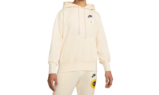 Sportswear French Terry Pullover Hoodie "Sunflower - Coconut Milk / Black" DM4994 113