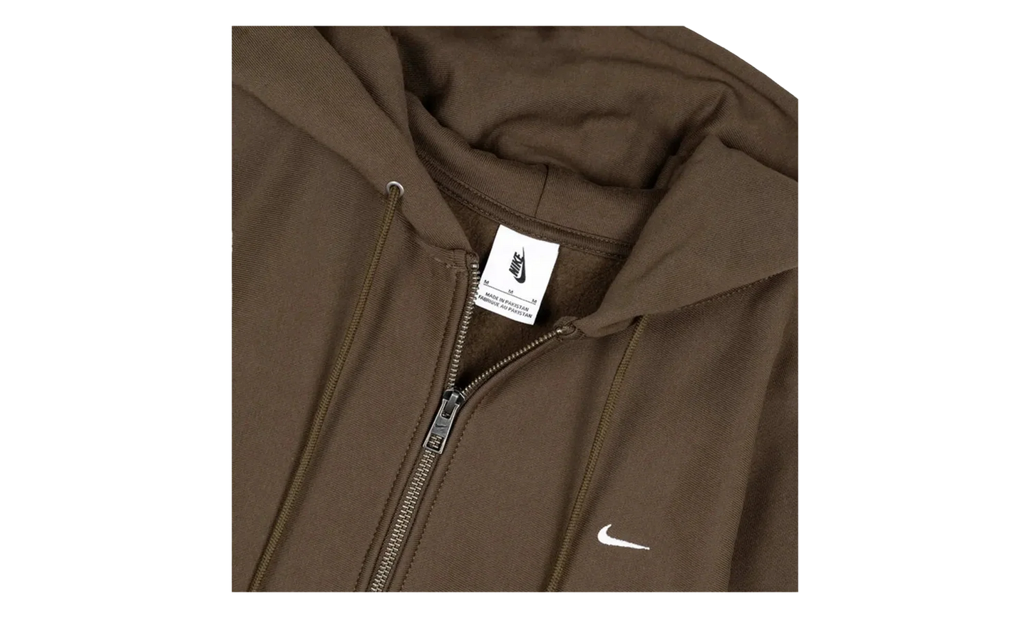 Solo Swoosh Full-Zip Hoodie "Dark Hazel" HV1084 212