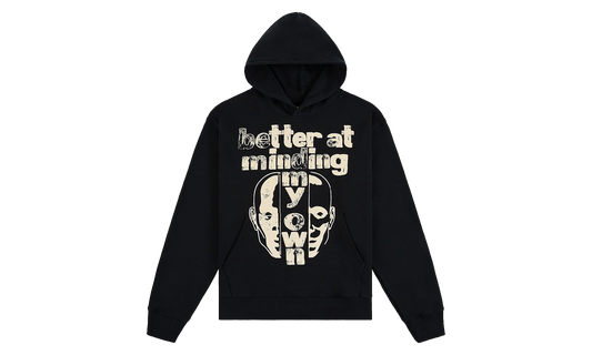 Better At Minding My Own Pullover Hoodie "Black" HTG260165 BLK