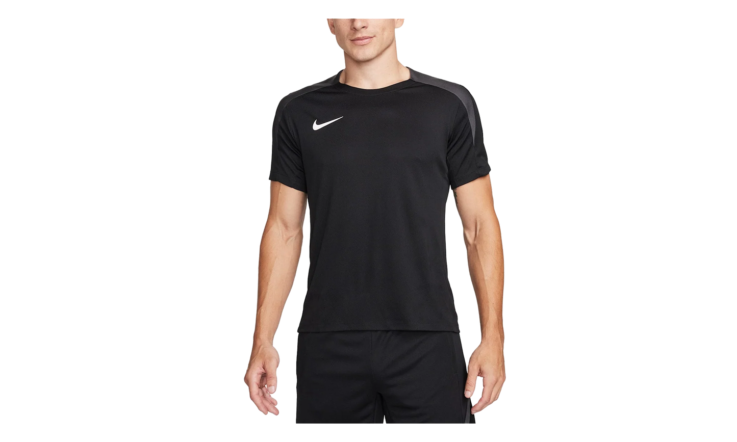 Strike Dri-Fit Short-Sleeve Soccer Top "Black / Black / Anthracite / White" FN2399 010
