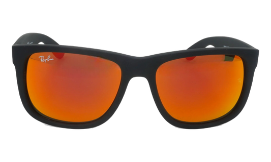 Justin Sunglasses "Rubber Black" RB4165-622-6Q_55