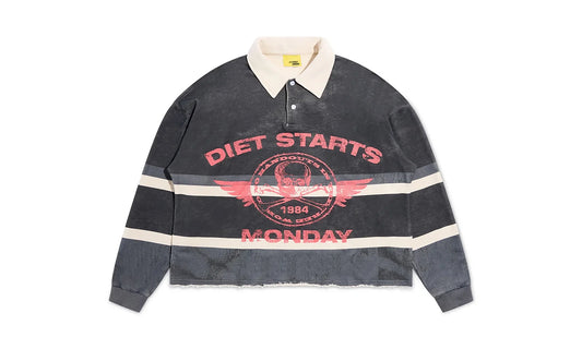 Free World LS Rugby "Vintage Black" DSM HOL2501 016