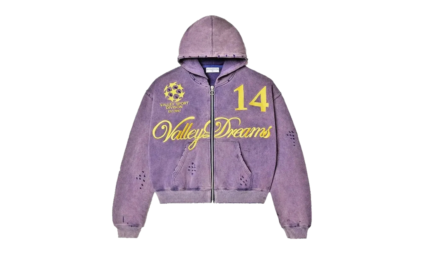 HOODIE ZIP-UP 14 "PURPLE" 9XA5NRVQ