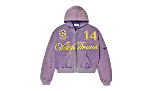 HOODIE ZIP-UP 14 "PURPLE" 9XA5NRVQ