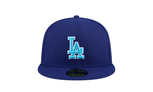 Los Angeles Dodgers Father's Day 2024 59FIFTY Fitted Hat "Blue" 60499403