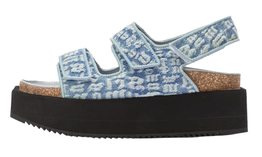 Platform Birk Sandals WMNS "Denim" PWIH005S22LEA0028400