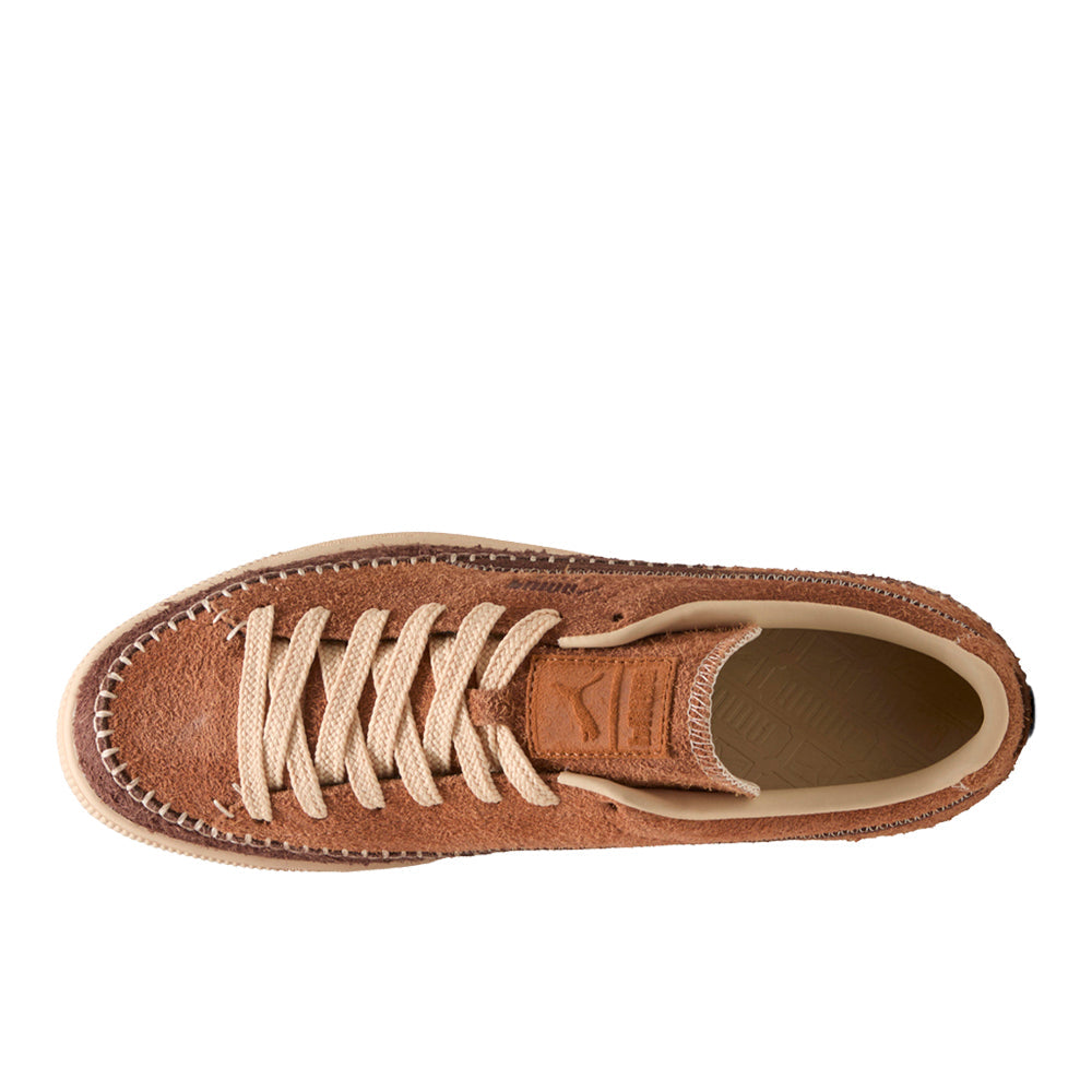Suede Moccasin Lace Up Sneakers