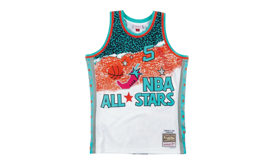 NBA Sublimated Jason Kidd Swingman Jersey "1996 All Star West - White" SMJYNG18436 ASWWHIT96JKI
