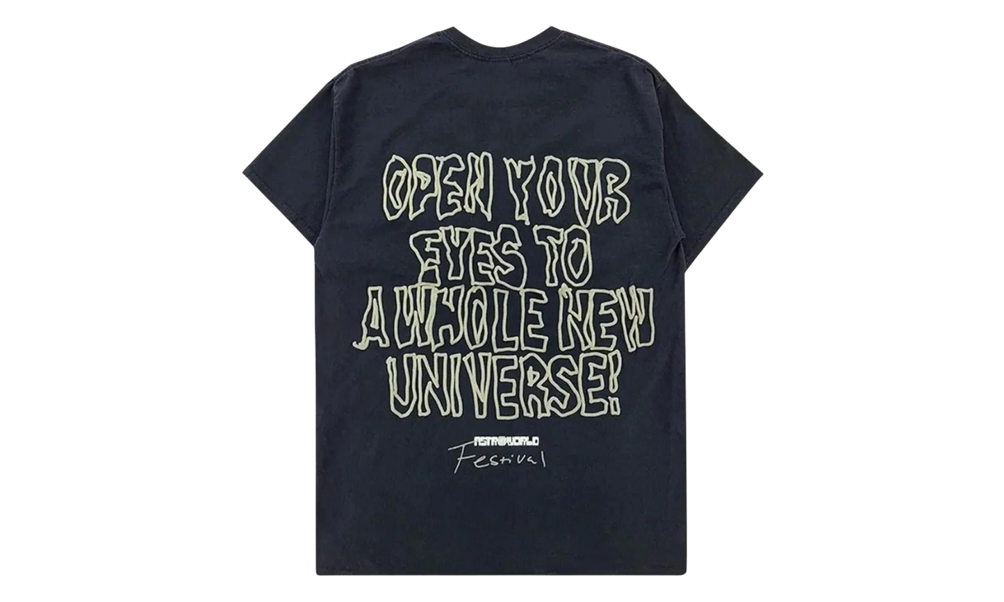 Astrofest Starry Eyed T-Shirt "Black" TSUC73