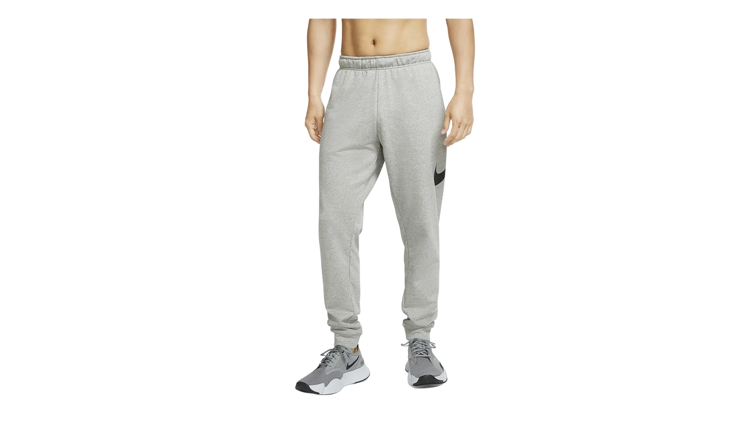 Dry Graphic Dri-FIT Taper Fitness Trousers "Dark Grey Heather / Black" CU6775 063