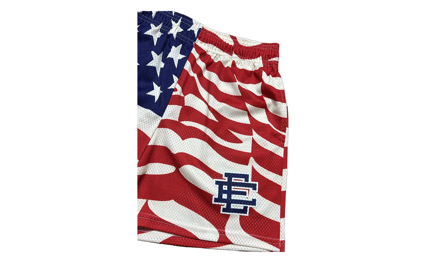 EE Basic Shorts "American Flag" EE156