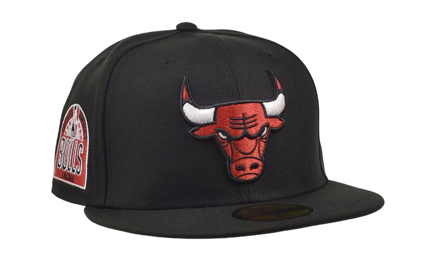 9FIFTY Chicago Bulls Eastern Conference Fitted Hat "Black" 60399352
