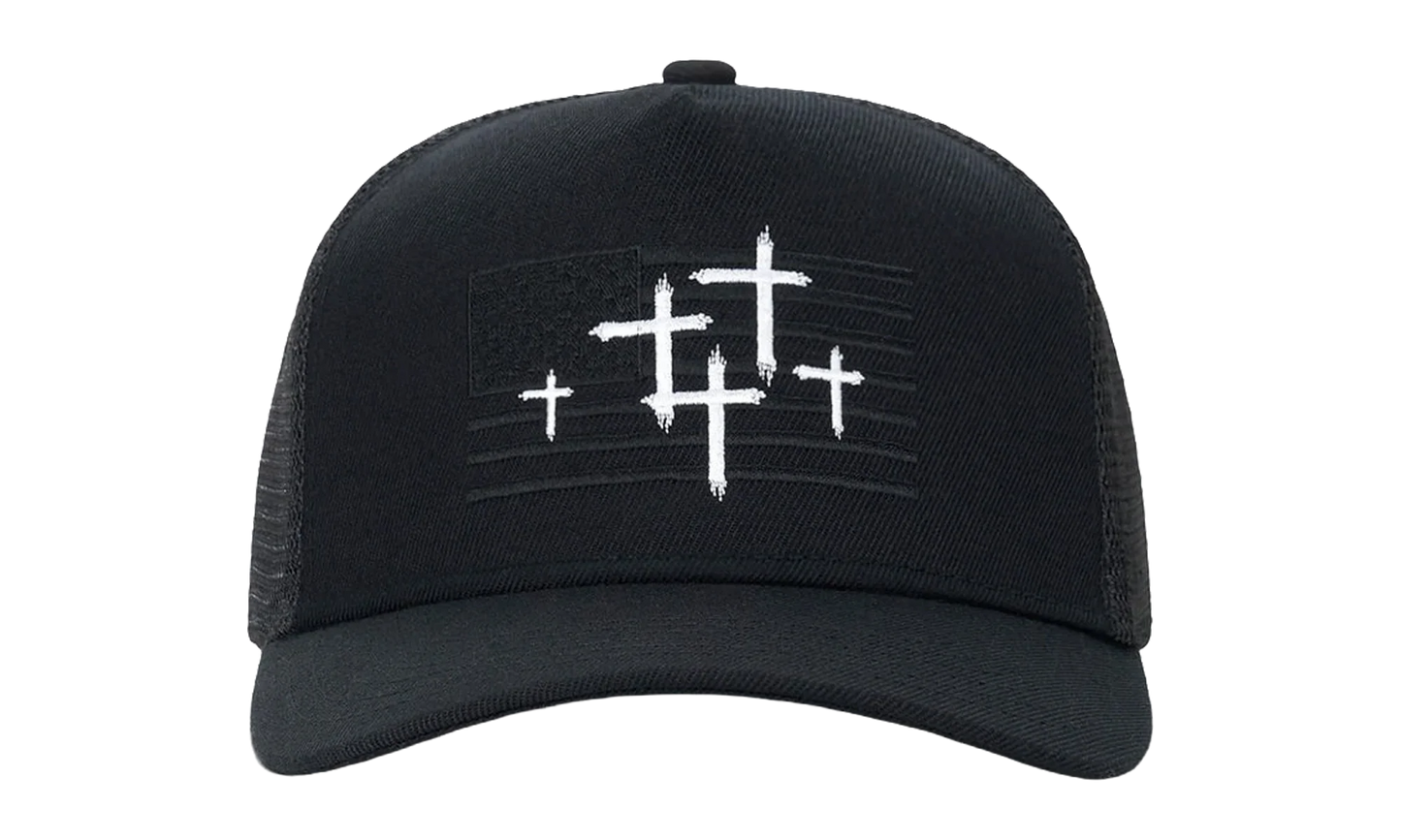 Gideon Trucker Hat "Black RTA Flag" MEXOW422 A1954BKRAF