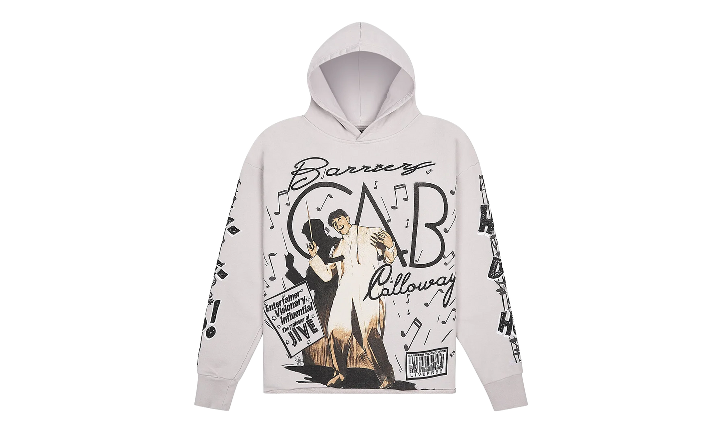 Cab Calloway Hoodie "Grey" BAR32