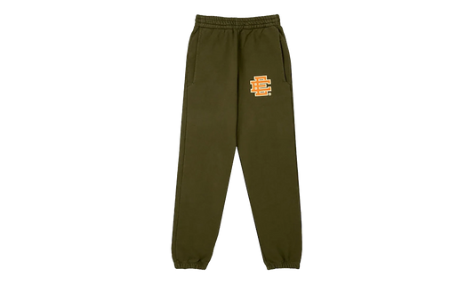 EE BASIC SWEATPANTS "SS23 - Olive/Shocking Orange" EE552