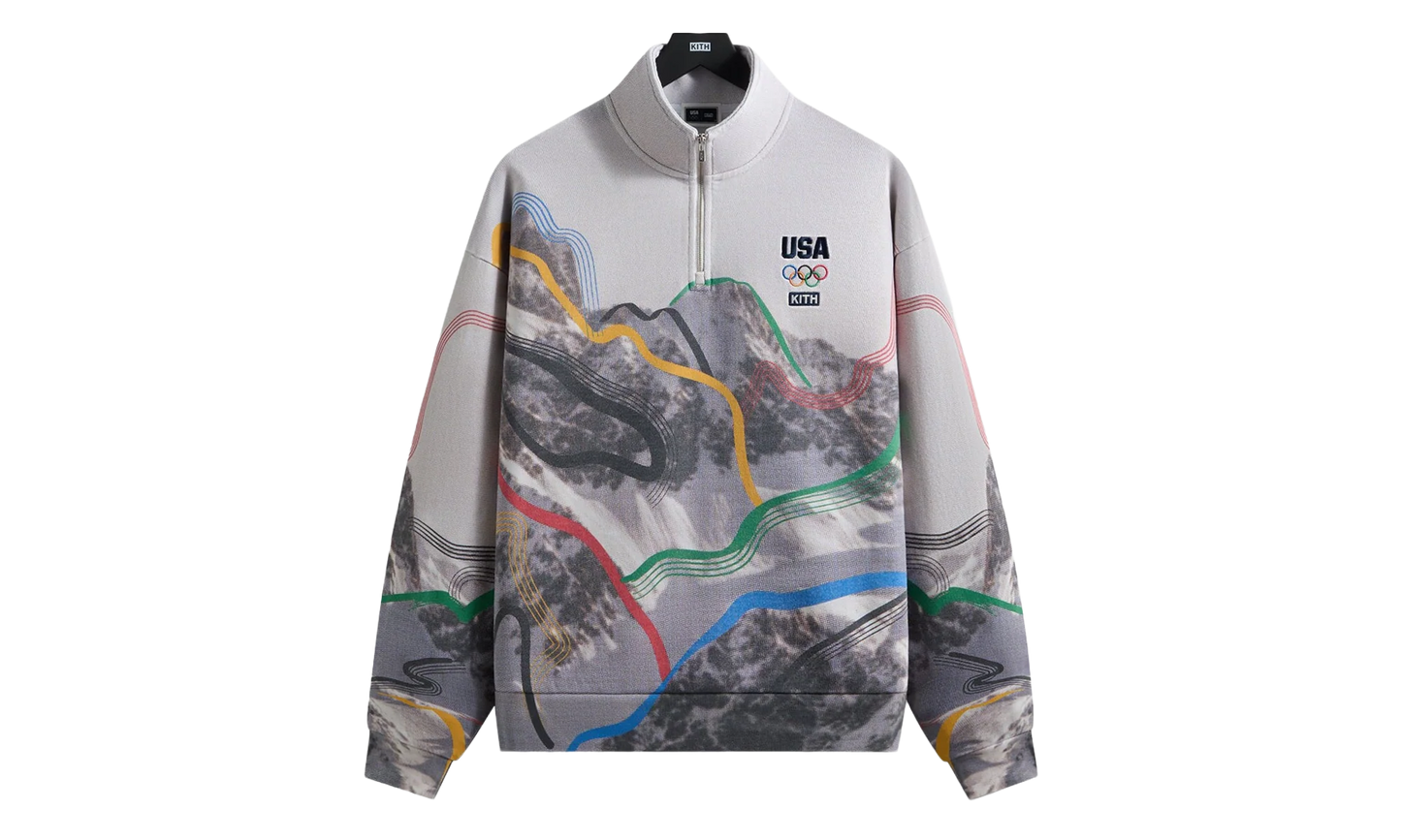 Team USA Winter Mountain Quarter Zip "White" khm034687 101