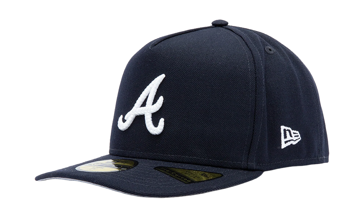 59FIFTY Atlanta Braves Fitted Hat "Script Safety Pin" 60668874