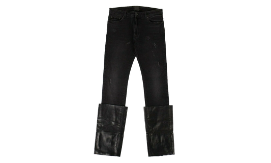 Warrn Moto Boot Jeans "Black" 75LE 1356