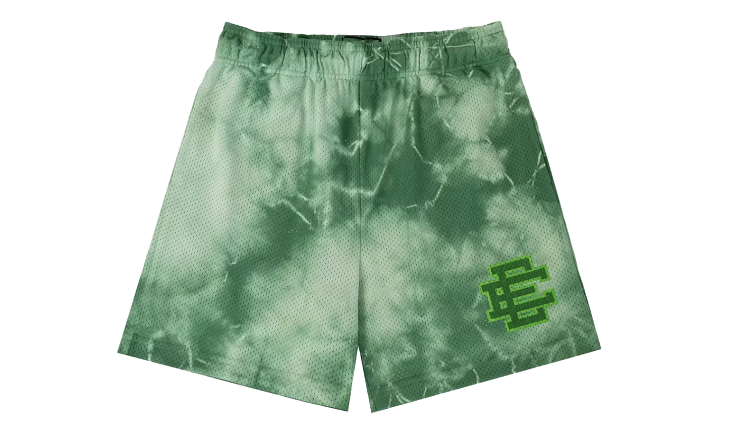 EE Basic Shorts "Tie Dye Green" EE212