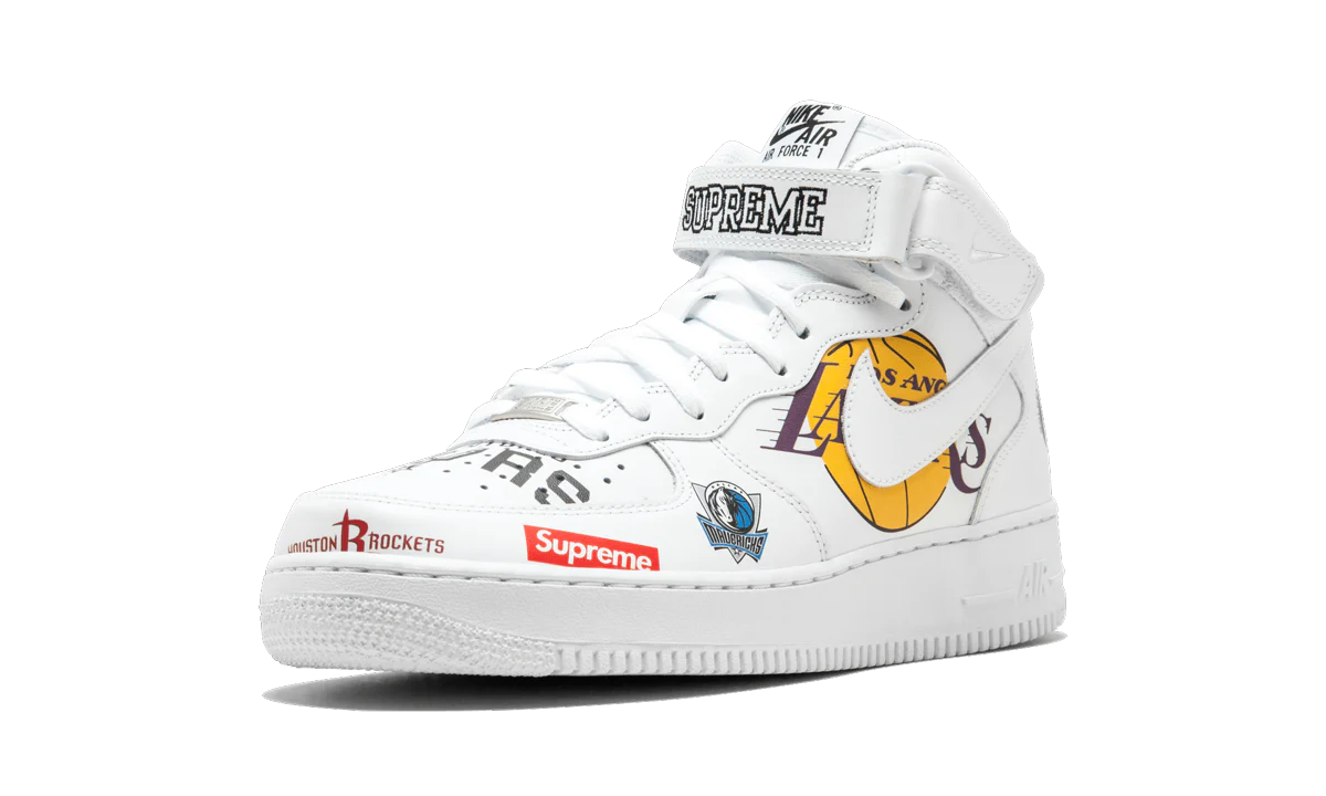 Air Force 1 MID 07 / Supreme "NBA" AQ8017 100
