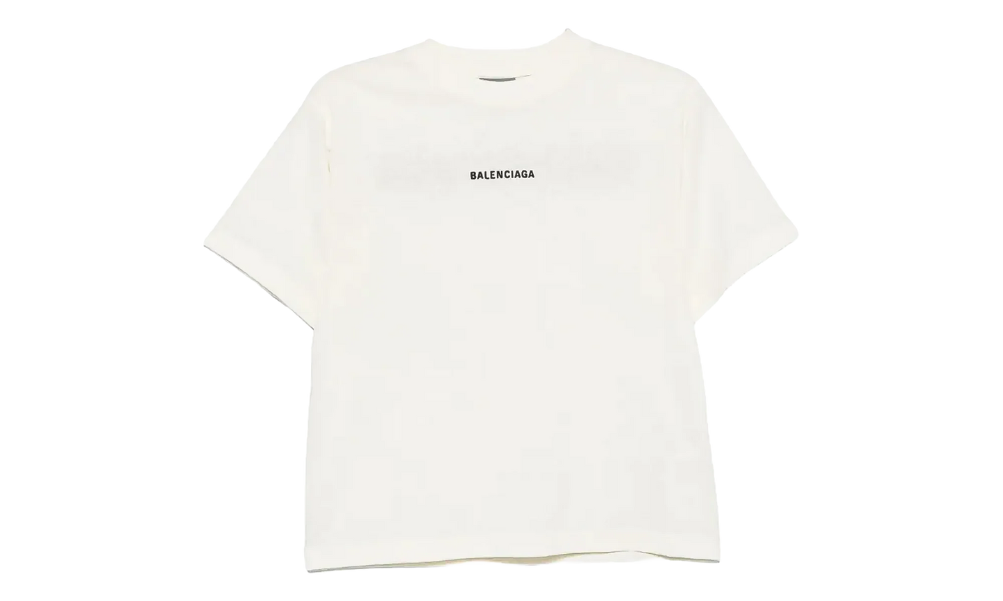 Back Medium Fit T-Shirt WMNS "Cream" 850990 TTVJ1 9020