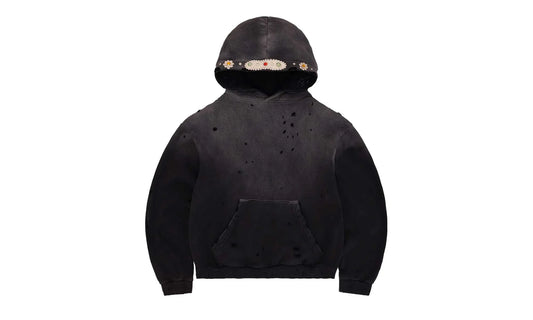 Crystal Distressed Hoodie "Grey" BS60