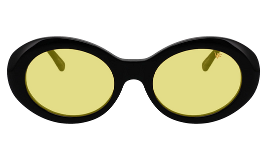Cobain Acetate "Glossy Black / Shooter Yellow" MPCB2 0008 20T2