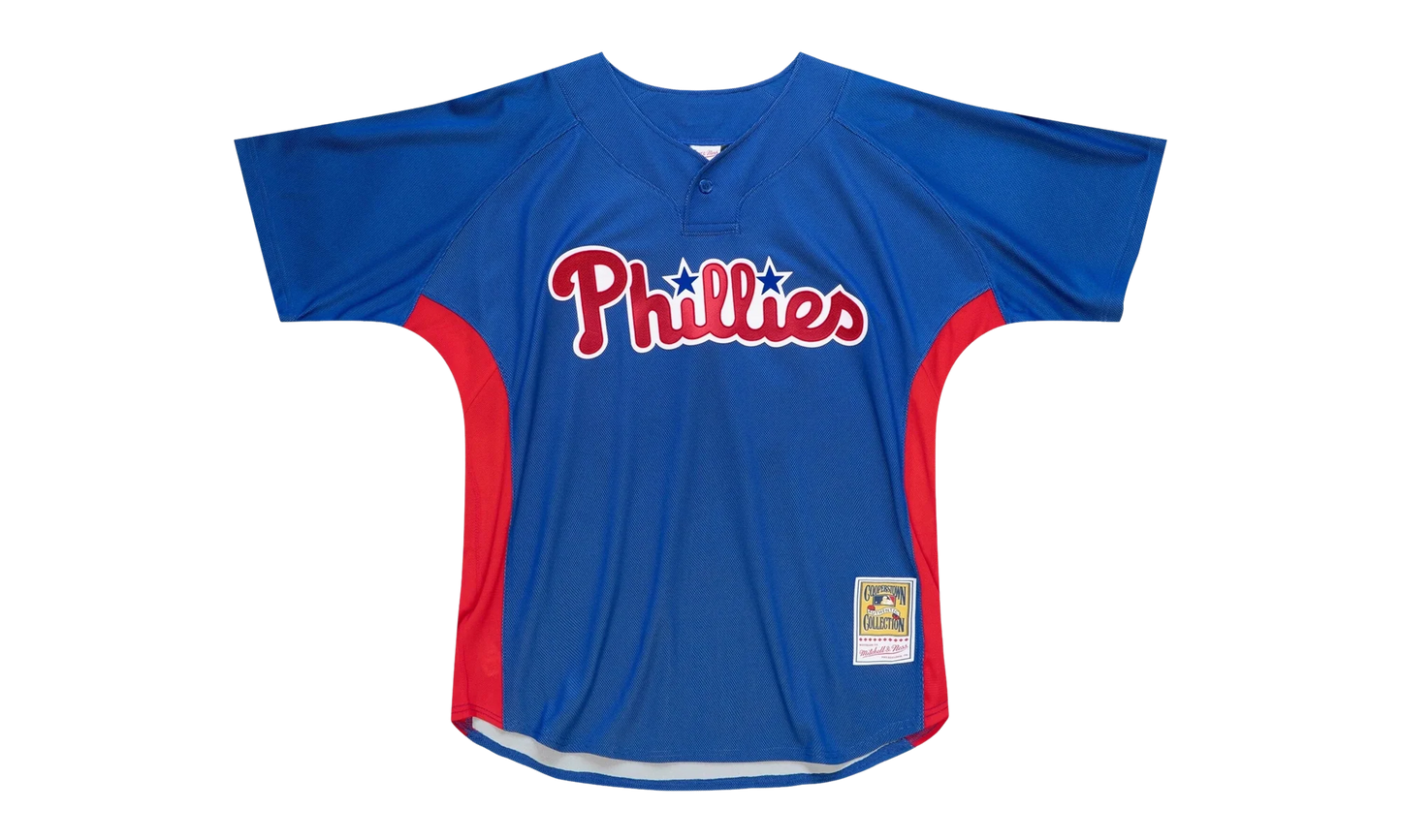 MLB Roy Halladay Authentic Batting Practice Pullover Jersey "2010 Philadelphia Phillies – Royal" ABPJGS19067 PPHROYA10RHL