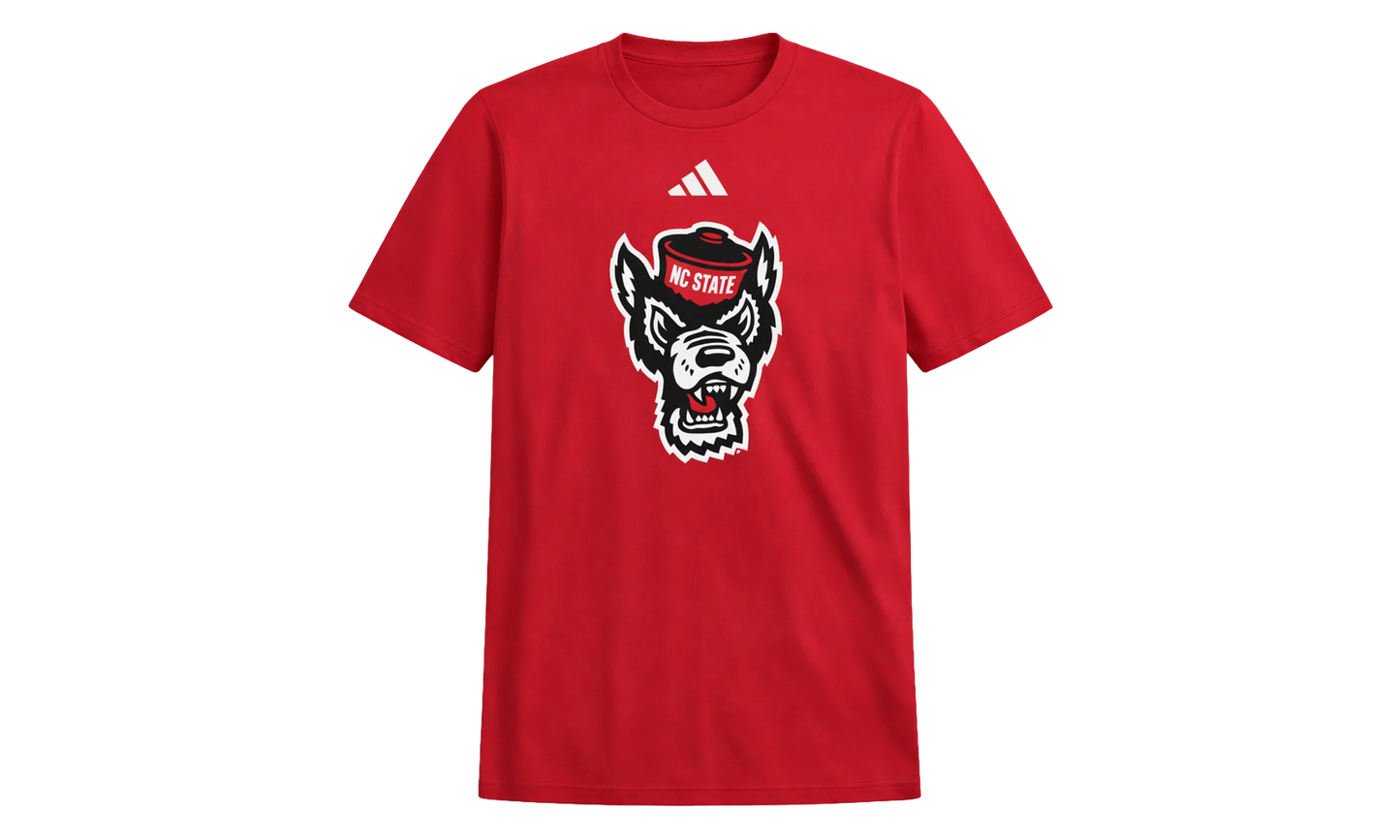 NCAA Wolfpack Primary Logo Pre-Game T-Shirt "Red" TMPWRD NCNCS7