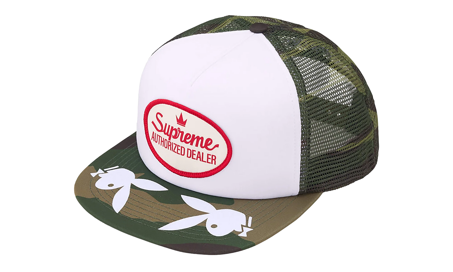 Playboy® Mesh Back 5-Panel "SS26 - Woodland Camo" SU27109