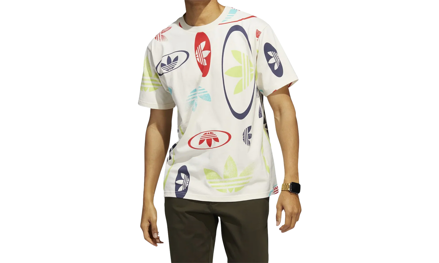 All-Over Print Tee "Wonder White Multi Color" HG3873