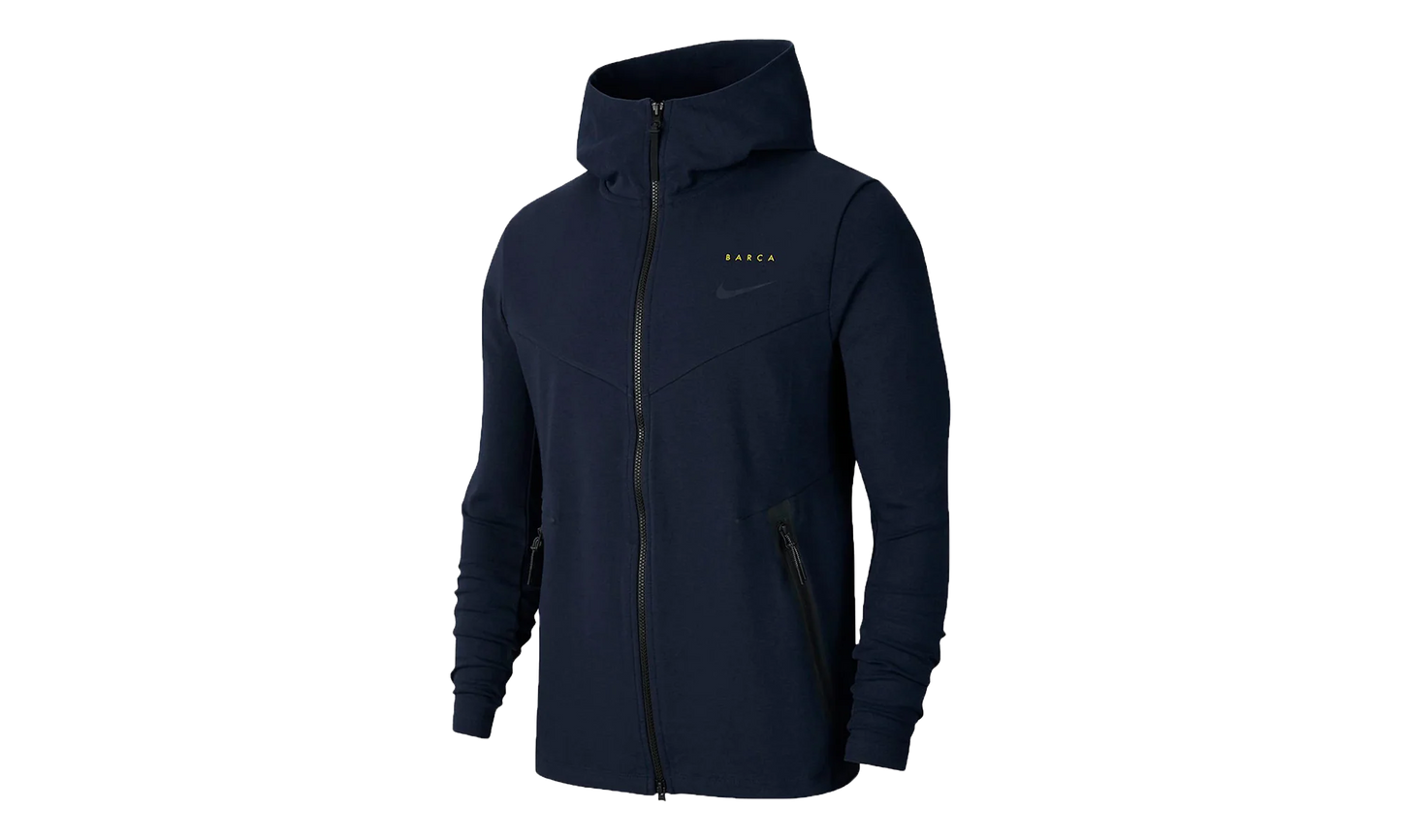 FC Barcelona Tech Pack Hoodie "Dark Obsidian / Sonic Yellow" CN5309 475