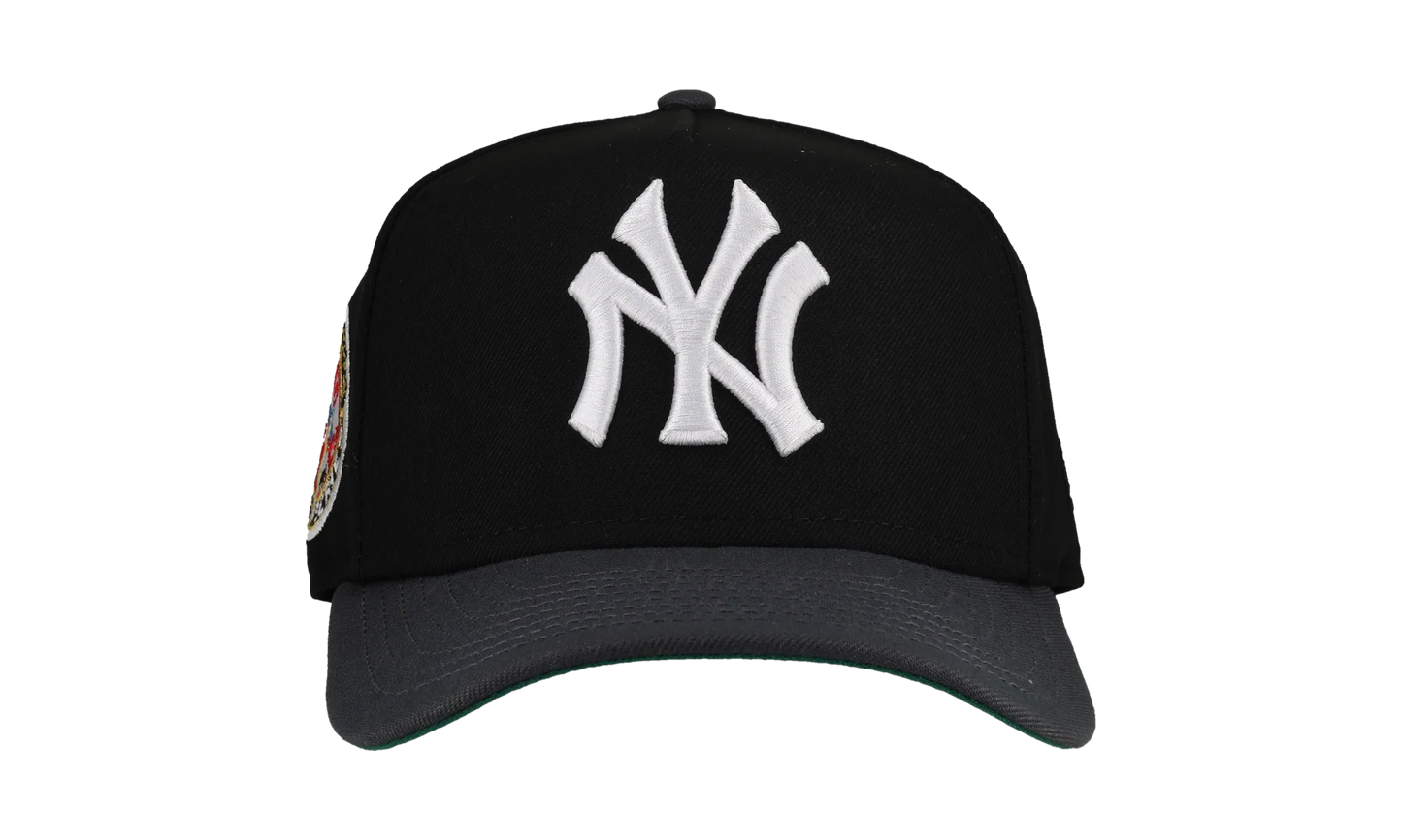 9FIFTY New York Yankees 1949 World Series A Frame Snapback Hat "Black / Graphite" NE227